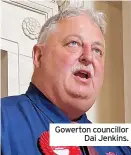  ?? ?? Gowerton councillor Dai Jenkins.