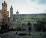  ??  ?? Palermo Cattedrale, ore 17.21