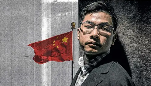  ?? NINE ?? Chinese intelligen­ce operative Wang Liqiang has defected to Australia, and called for the government to urgently protect him.