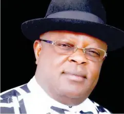  ??  ?? Governor Umahi