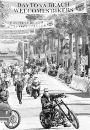  ?? STAFF FILE PHOTO ?? Bikers gather in Daytona Beach for Bike Week in 2010. This year, 500,000 motorcycle enthusiast­s are expected.