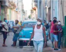  ??  ?? Una calle de La Habana.