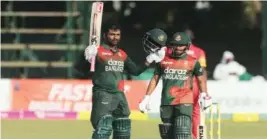  ??  ?? Tamim Iqbal scored his fastest ODI century, off 87 balls (Picture: espncricin­fo)