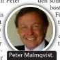  ?? ?? Peter Malmqvist. PRESSBILD