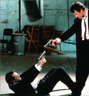  ??  ?? Reservoir Dogs is a true modern classic with a wonderful cast including Harvey Keitel and Tim Roth