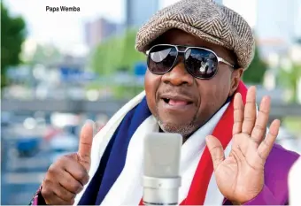  ??  ?? Papa Wemba