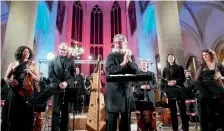  ??  ?? Le chef catalan a dirigé l’orchestre et le choeur avec élan et douceur.