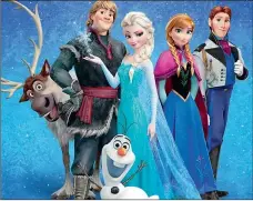  ?? Frozen ?? BIG BUSINESS: proves the fairy-tale genre can still find a vast audience.