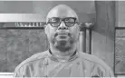  ??  ?? Chef Melvin "Boots" Johnson of Queens Bully in Queens, NY, beat out three other contenders Aug. 28 in a four-city competitio­n on The Food Network’s Chopped Grill Masters series. JASON DECROW / FOOD NETWORK