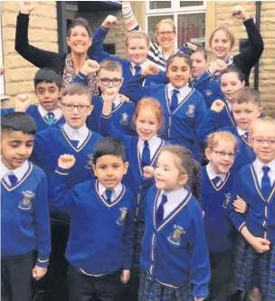  ??  ?? ● St Paul’s CE Primary, Oswaldtwis­tle has been declared Excellent in its SIAMS inspection