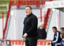  ??  ?? Pleased Lions boss David Hopkin