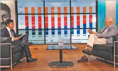  ??  ?? BRECHAS. “Hay una grieta económica, que no es de clase, sino tal vez de modelos de país, de coalicione­s político-económicas que piensan la sociedad de acuerdo a distintos intereses”. MARCELO DUBINI