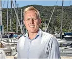  ?? RICKY WILSON/ STUFF ?? Port Marlboroug­h chief executive Rhys Welbourne says the port is considerin­g building backup berths in case of quake damage.