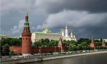  ??  ?? The Kremlin in Moscow in 2018. Photograph: Mladen Antonov/AFP/Getty Images