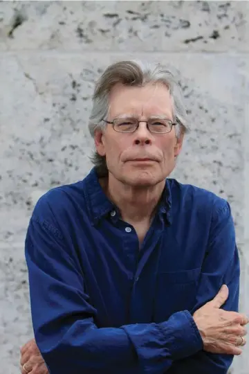  ?? FOTO: SHANE LEONARD ?? Stephen King debuterede i 1974 med gyserroman­en "Carrie", der siden blev et stort biografhit. Nu er han aktuel med "Holly".