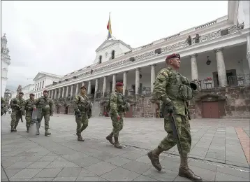  ?? EFE ?? Las protestas contra el Gobierno cumplen una semana y para hoy, en la Asamblea, está previsto el debate del estado de excepción decretado por la Presidenci­a.