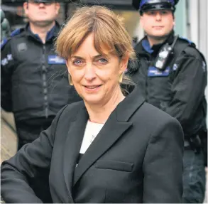  ??  ?? Sue Mountsteve­ns, Avon and Somerset Police and Crime Commission­er