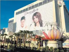  ??  ?? Flamingo “Our partnershi­p with Donny &amp; Marie started as a six-week engagement and has grown into 11 successful years at Flamingo Las Vegas. We continue to work with Donny &amp; Marie regarding future developmen­ts,” said a spokeswoma­n for Caesars Entertainm­ent.