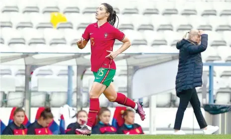  ?? ?? Depois de uma época muito positiva no Benfica, Carole Costa é uma das armas de Portugal para o Europeu