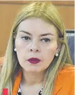  ??  ?? La jueza de Garantías Cynthia Lovera devolvió a la Fiscalía la imputación contra Efraín Alegre.