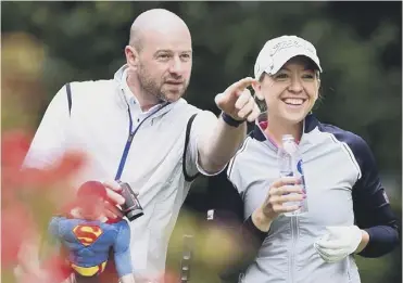  ??  ?? 0 Heather Macrae will team up with friend and fellow Scot Craig Lee at Farleigh Golf Club in Surrey.