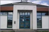  ??  ?? Ballywaltr­im Library