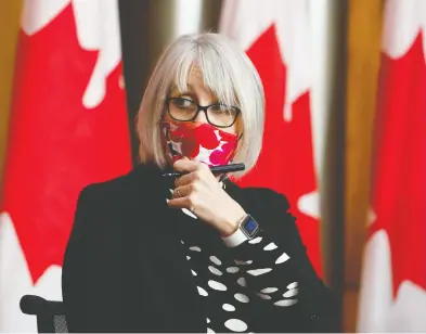  ?? DAVID KAWAI / THE CANADIAN PRESS FILES ?? Health Minister Patty Hajdu's office refused American entreprene­urs entrance to Canada without quarantine.