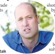  ??  ?? MESSAGE Prince William in his TED talk