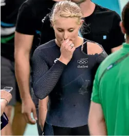  ?? PHOTO: ?? Canterbury cyclist Olivia Podmore will hope for better fortune at the world track cycling championsh­ips after suffering a fall in her race at the Rio Olympics in 2016.