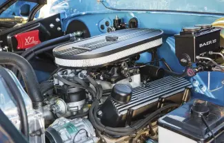  ??  ?? A 5.0L Foxbody engine swap was the perfect touch to this performanc­e machine.