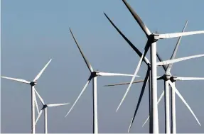  ?? Regis Duvignau / Reuters ?? Saudi Arabia’s Al Jouf wind project will be awarded in January