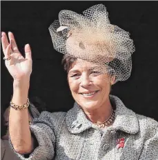  ?? FOTO: DPA ?? 60 diskrete Jahre: Prinzessin Caroline von Monaco.