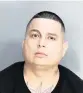  ?? Miami-Dade County Correction­s ?? Esiquio Salinas is accused of killing Francisco Ferniza.