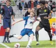  ?? ARCHIVFOTO: GÜNTER KRAM ?? U15-Fußballtal­ente spielen beim MTUCup.