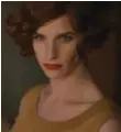  ??  ?? Elle Fanning, left, as Ray, born Ramona, in About Ray, and Eddie Redmayne as artist Einar Wegener, who became Lili Elbe, in The Danish Girl.