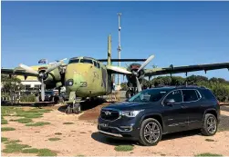  ??  ?? The Acadia is in good company at the National Vietnam Veterans Museum.