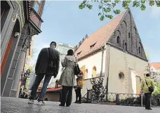  ?? Foto: Michal Šula, MAFRA ?? Nejstarší v Josefově Až ze 13. století pochází Staronová synagoga, nyní nejstarší monument v někdejší V. čtvrti. Náleží i k nejstarším stavbám svého druhu ve střední Evropě.