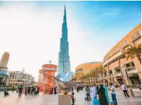  ??  ?? With a positive booking trend in the first quarter, Dubai proves to be a top destinatio­n for holidaymak­ers and business travellers.