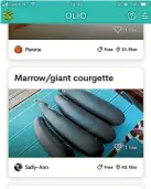  ??  ?? App Olio lets users list food that’s going spare and connects them with others who would use it.
