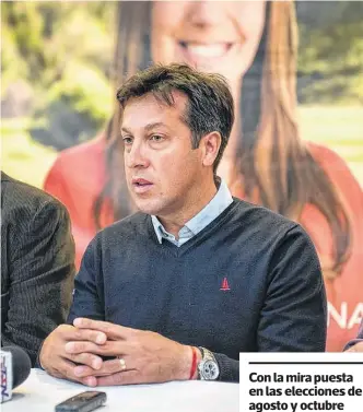  ?? ARCHIVO LA NUEVA. ?? EL INTENDENTE anfitrión, Arturo Rojas, fue parte de Juntos por el Cambio hasta que el Partido FE dejó de estar en esa coalición.