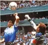  ?? ?? SHOCK Maradona scores