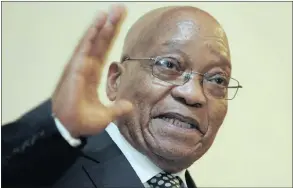  ?? PHOTO: ARMAND HOUGH ?? President Jacob Zuma, speaking when establishi­ng the National Planning Commission, said: “We are building a country with a capable state that supports citizens to fulfil their dreams and freely express their talents.”