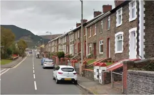  ?? GOOGLE MAPS ?? Victoria Street, Pontycymer