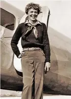  ?? BILD: SN/AFP ?? Earhart war in den 30er-Jahren ein Medienstar.