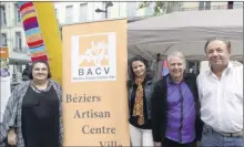  ??  ?? L’Associatio­n “Artisans de Béziers”