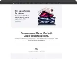  ?? ?? College students can enjoy savings, plus a $150 gift card, via the Apple education portal.
