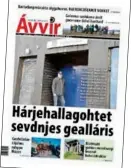  ??  ?? Ávvir nr 177, 2017.