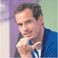  ??  ?? Andy Murray’s sense of humour is “misunderst­ood”.