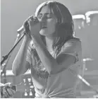  ?? NEAL PRESTON/WARNER BROS. ?? Lady Gaga rises to fame as aspiring singer Ally in “A Star Is Born.”