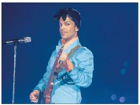  ?? AP FILE PHOTO ?? The ongoing controvers­y over the money left behind by Prince when he died without a will is heating up again after IRS calculatio­ns showed that executors of the rock star’s estate undervalue­d it by 50%, or about $80 million.